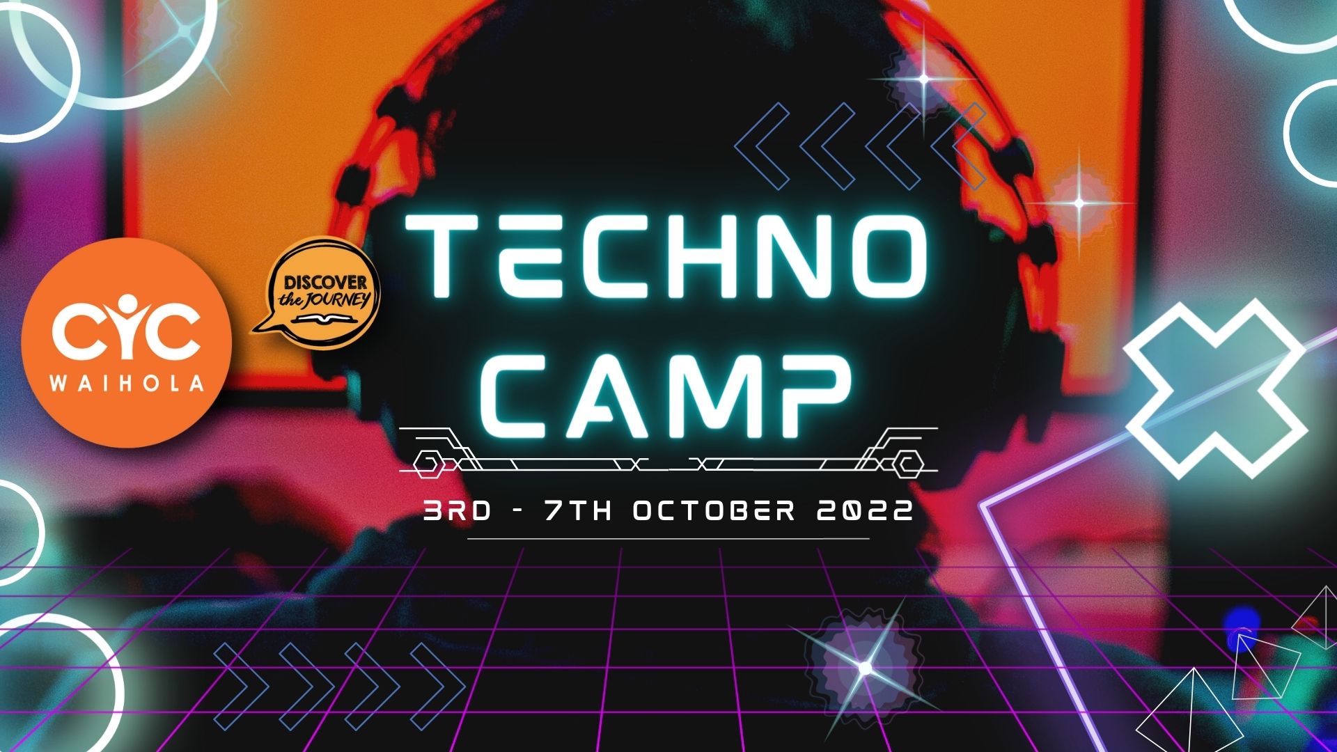Techno Camp - Facebook Event Cover